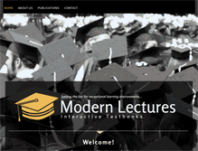 Tablet Screenshot of modernlectures.com